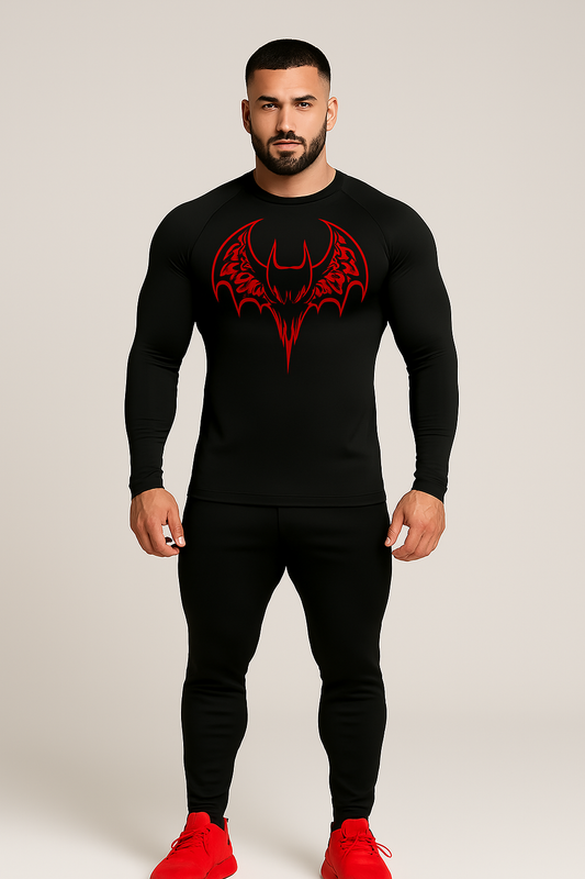 Batman Men’s Full-Sleeve Compression T-Shirt