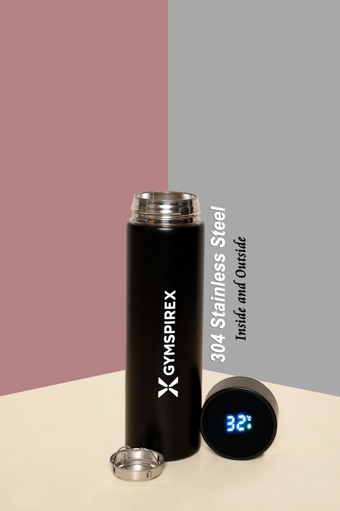 Gym Spire X Smart temp bottle