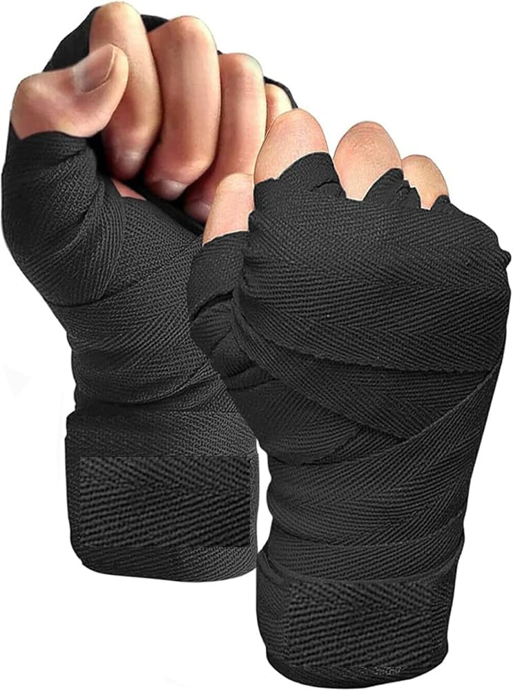 Premium Boxing Hand Wraps – Wrist & Knuckle Support for Training (80, 108, 180 Inch)
