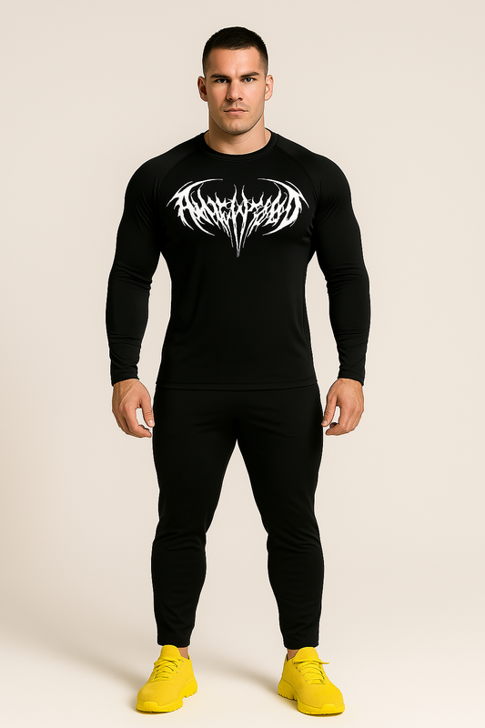 Rebal Men’s Full-Sleeve Compression T-Shirt