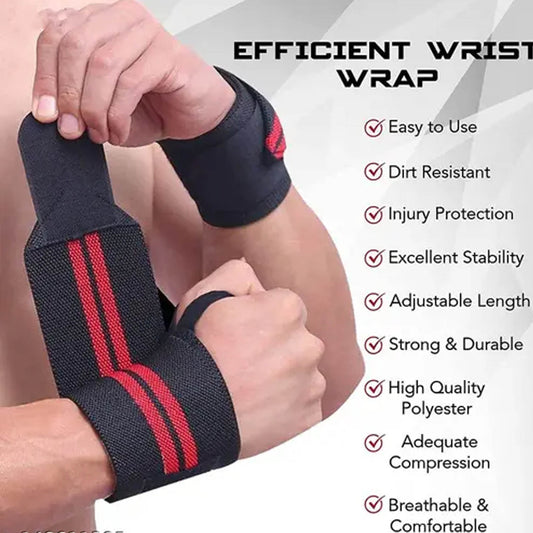 Wrist Support Straps – Premium Protection for Strength Training & Weightlifting