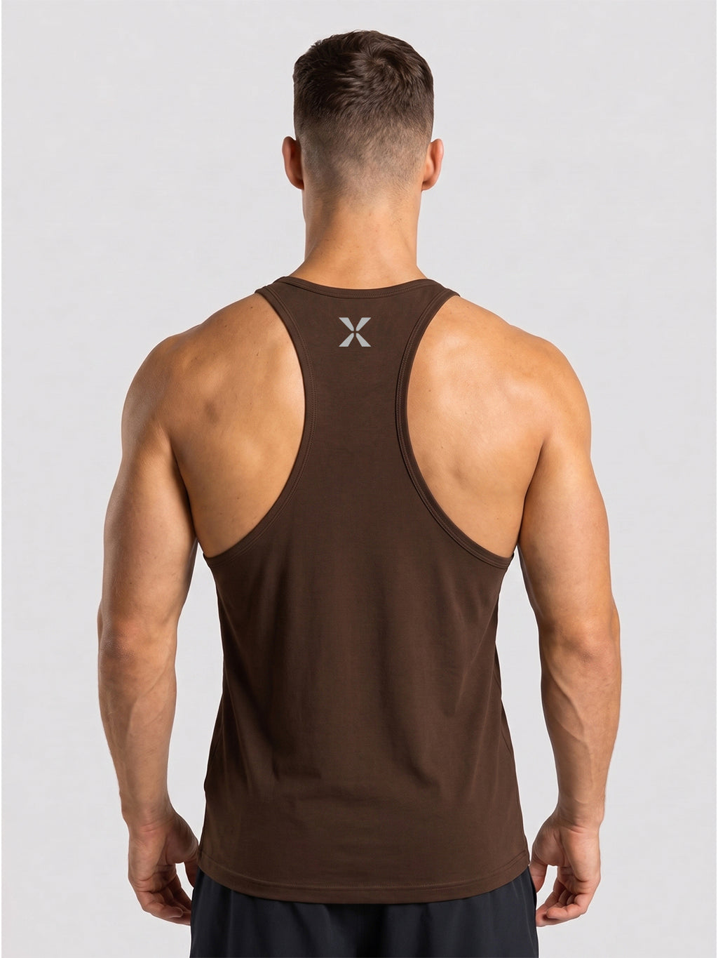 GymSpireX Performance Stringer Tank Top for men