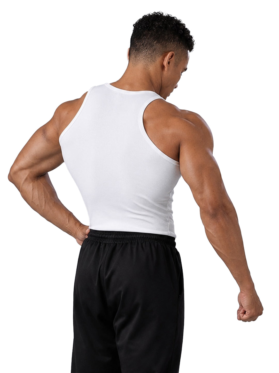 GymSpirex Ribbed Performance Vest