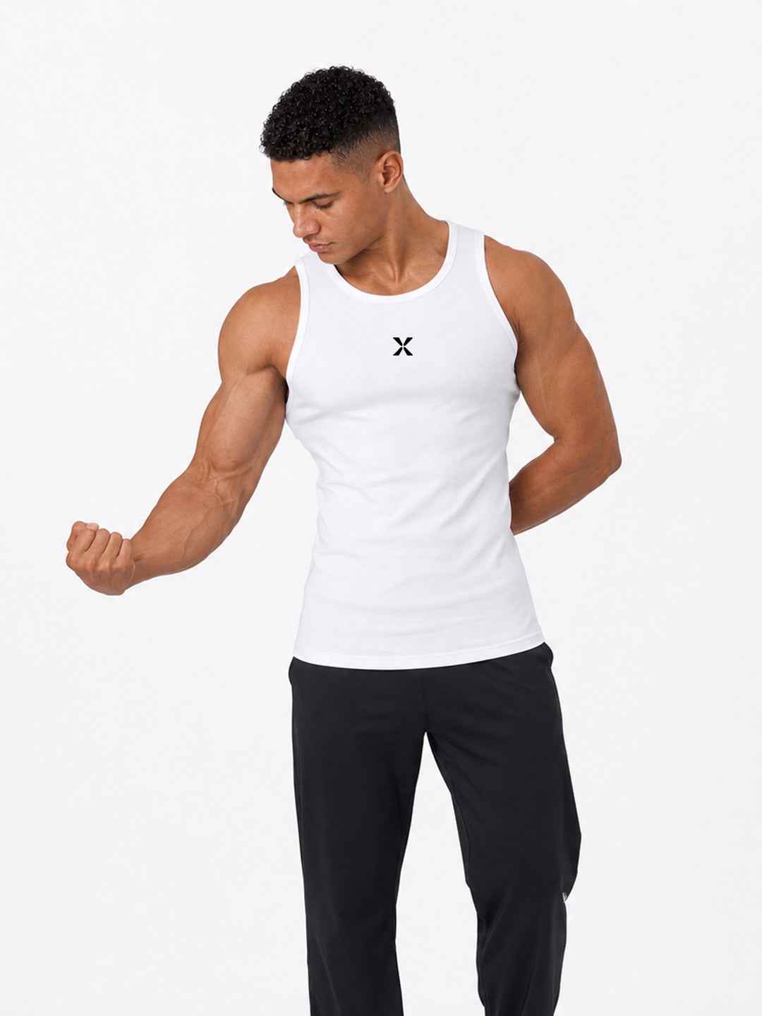 GymSpirex Ribbed Performance Vest