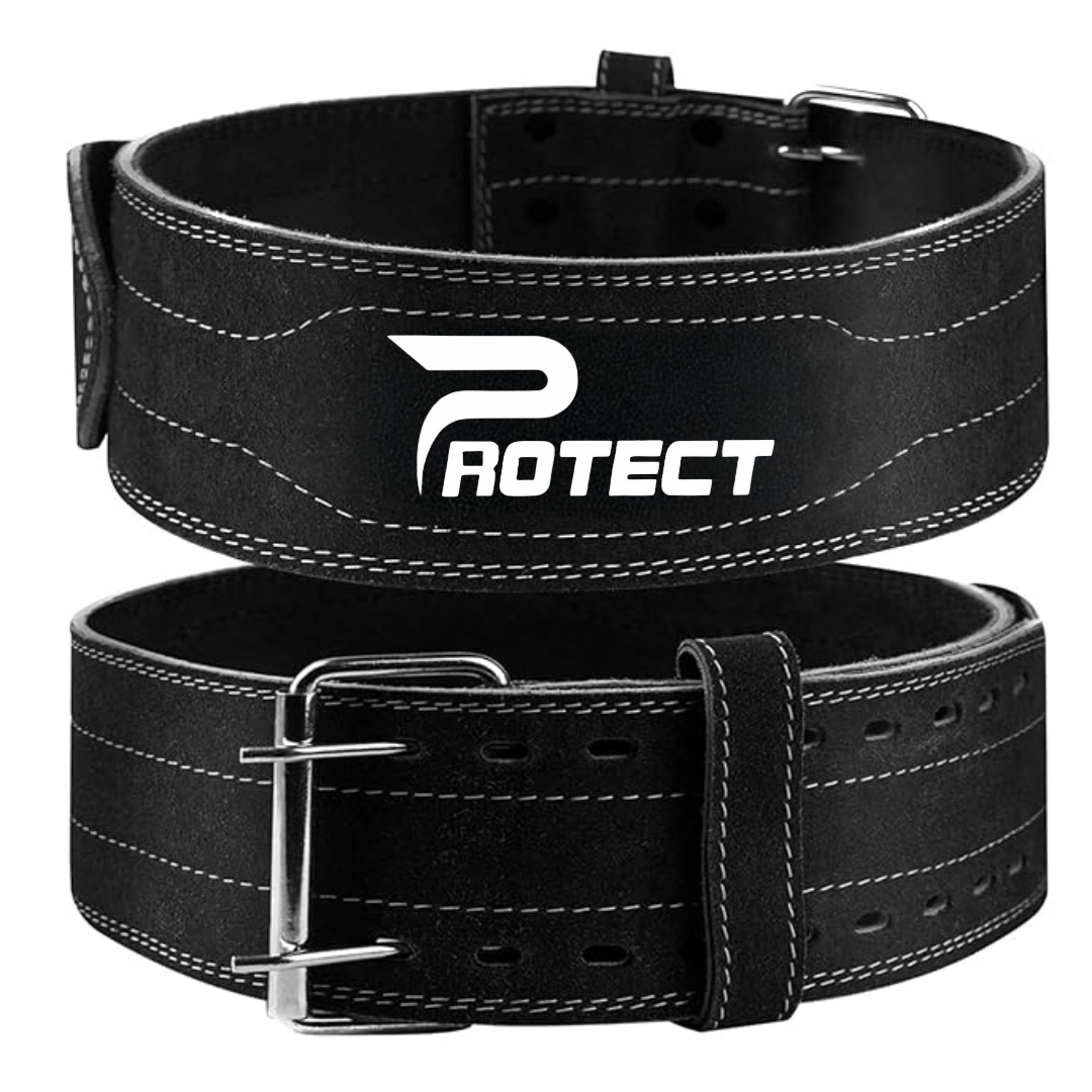 Protect PU Gym Belt – Adjustable Support for Weightlifting & Powerlifting