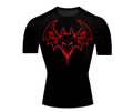 Batman Half Sleeve Compression T-Shirt - Men's Athletic & Sports