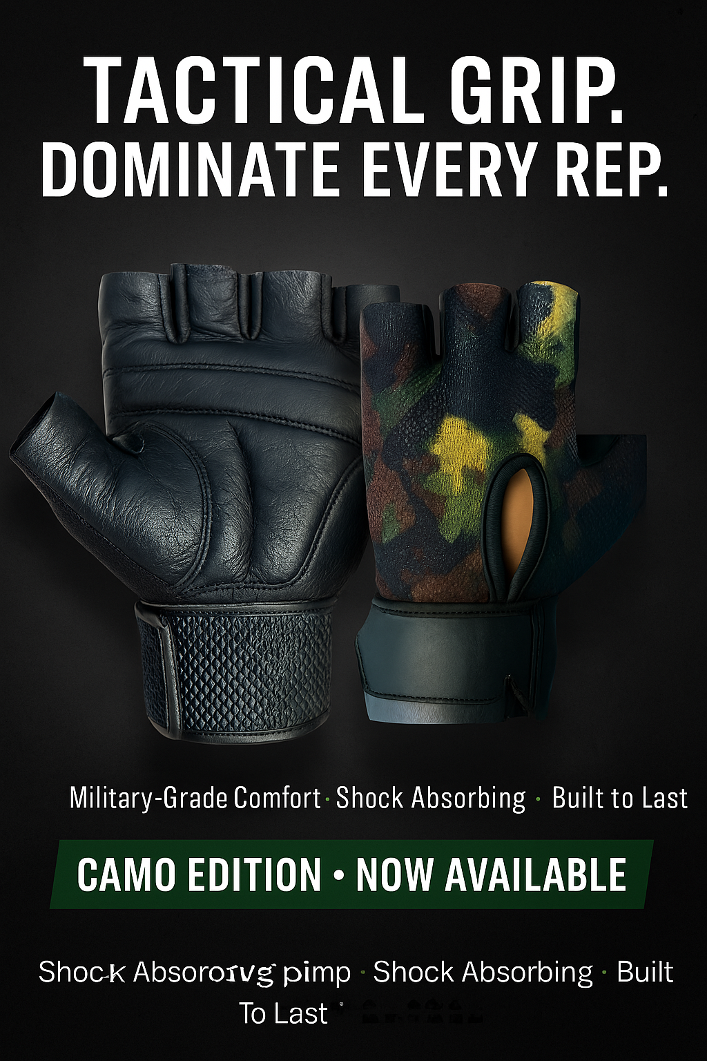 Gym Gloves – Superior Grip & Protection for Weightlifting & Training