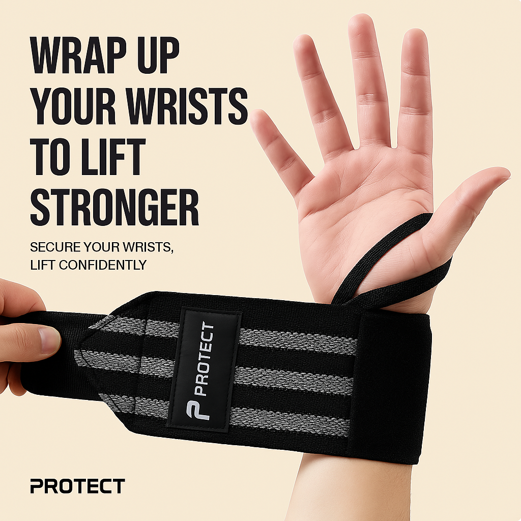 Wrist Support Straps – Premium Protection for Strength Training & Weightlifting
