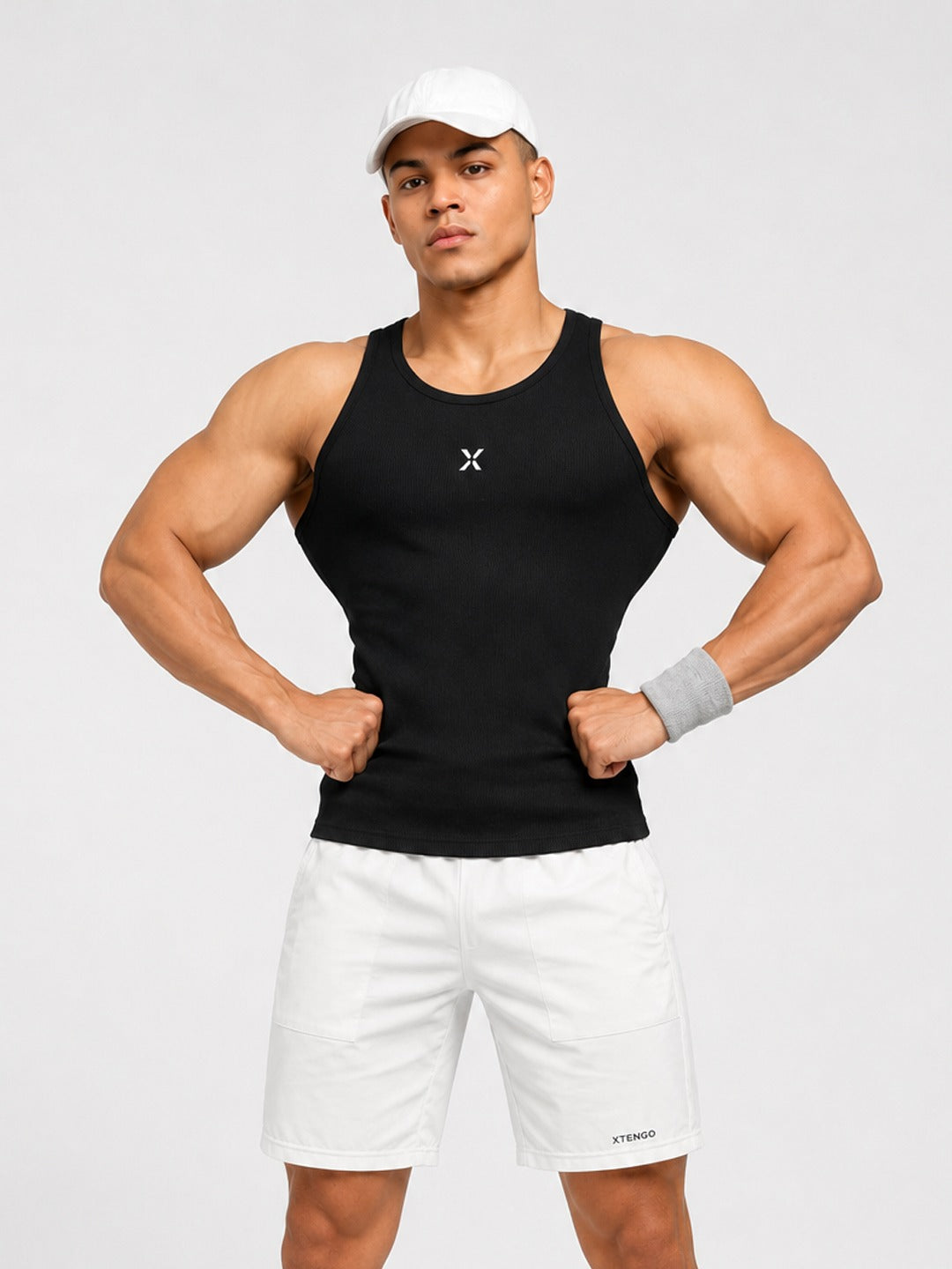 GymSpirex Ribbed Performance Vest