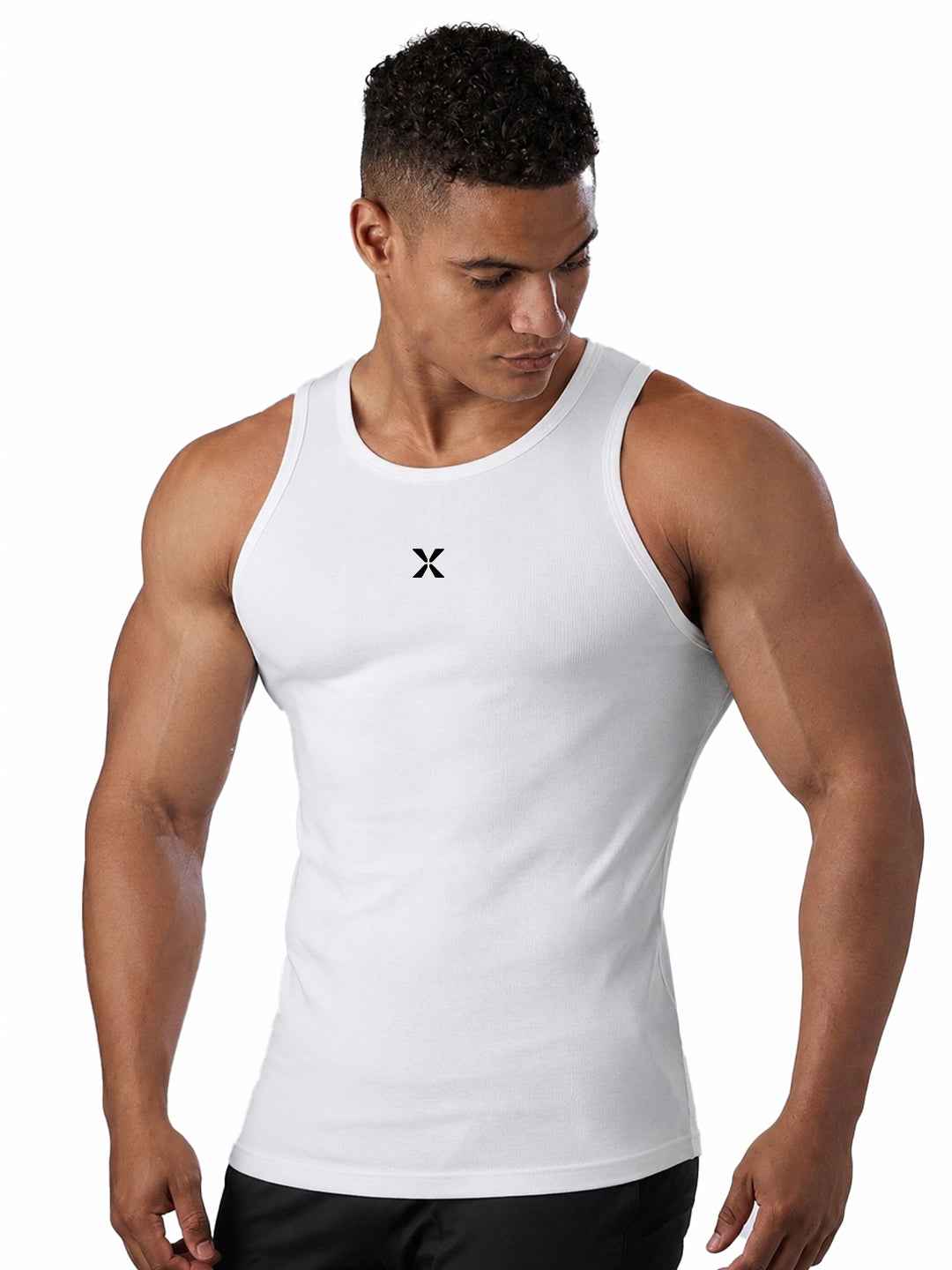 GymSpirex Ribbed Performance Vest