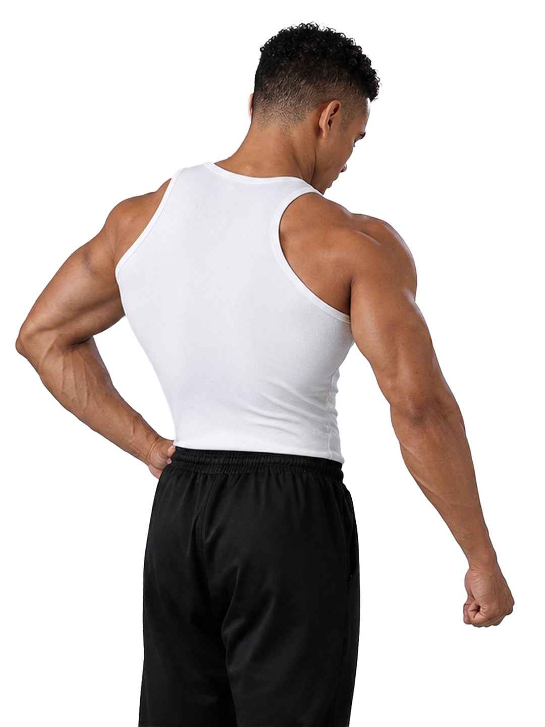 GymSpirex Ribbed Performance Vest